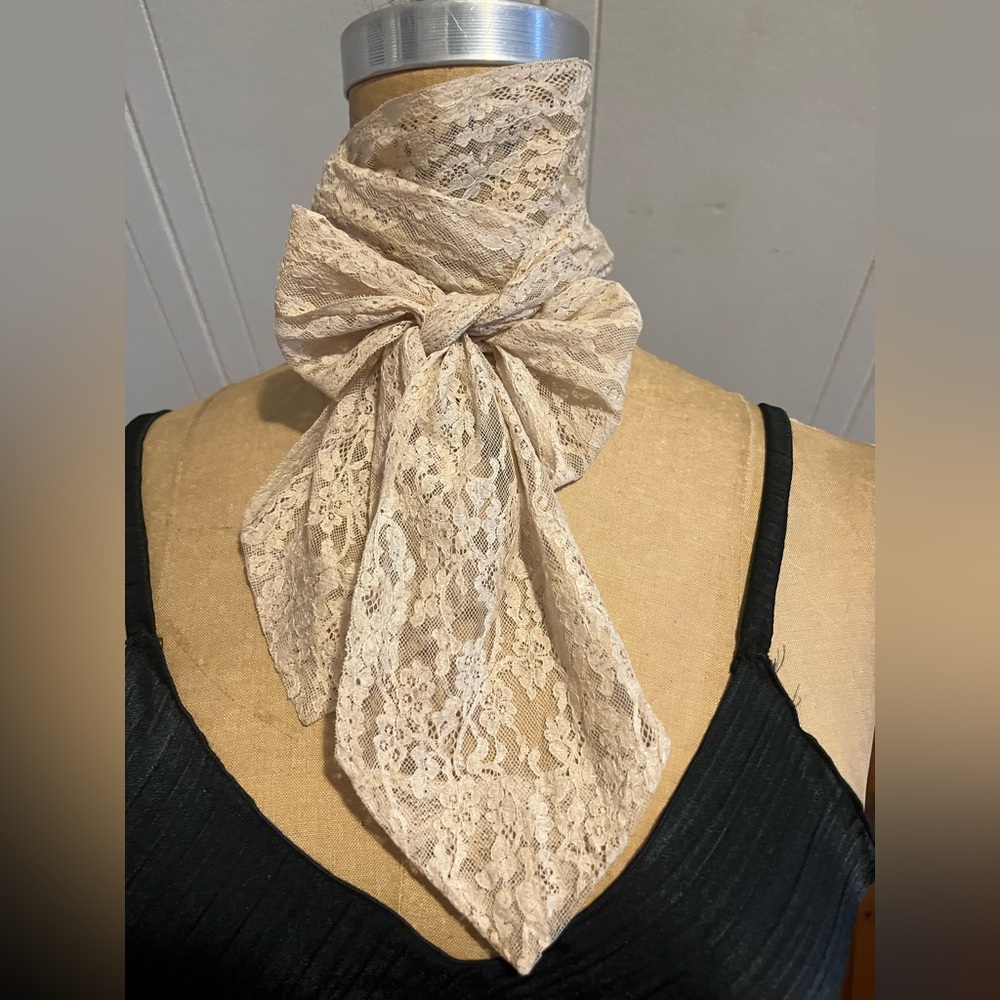 Silk Lace Scarf